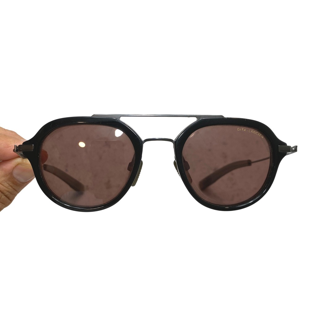 DITA Lancier DSA-407 Sunglasses Black Gunmetal DLS407-A-01 Aviator